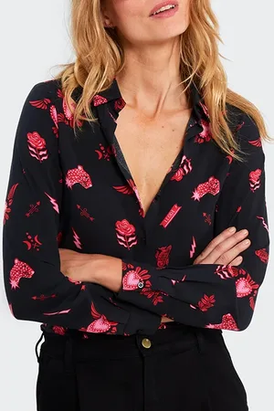 ICODE Black All-over Rock Shirt
