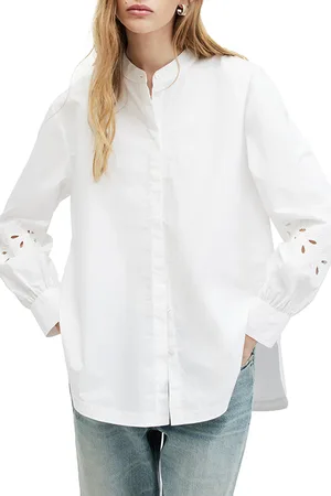 AllSaints Marcie Val Shirt White