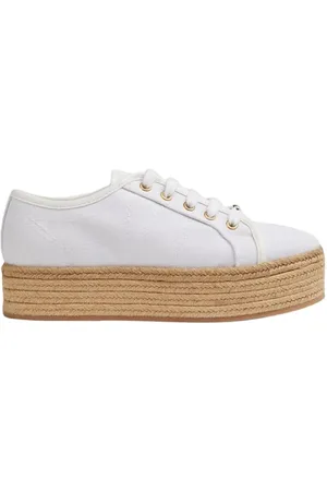 LK Bennett Fl Rhys Espadrille White