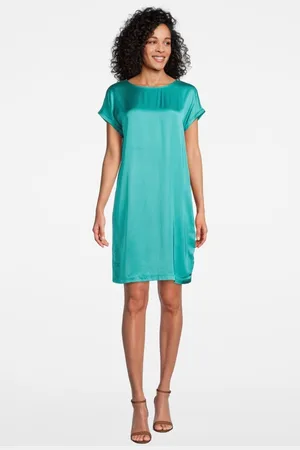 Sandwich Dress Woven Medium 83001189 Dark Turquoise
