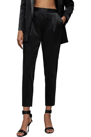AllSaints Aleida Shine Trouser Black