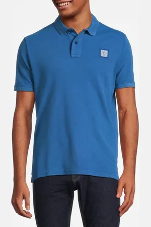 Guess GUESS Washed Ss Polo Blue Lily