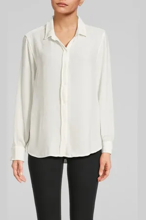 Bella Dahl Contrast Halle Shirt Snow White