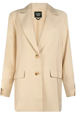 ANOTHER LABEL Nour Blazer Parchment