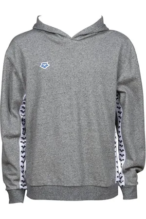 Arena Hoodie Team Dark Grey Melange White Bl