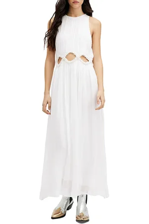 AllSaints Mabel Dress Off White