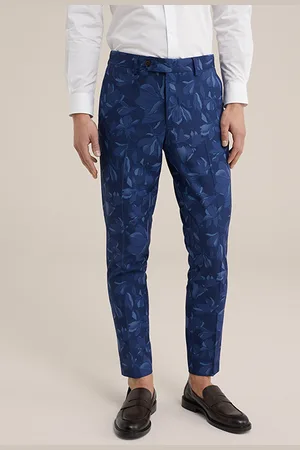 WE Fashion Pantalon Cobalt Blue
