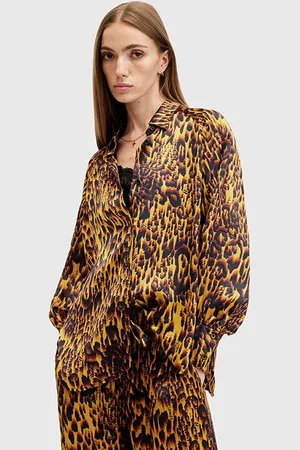 AllSaints Oana Shirt Teresa Deep Yellow