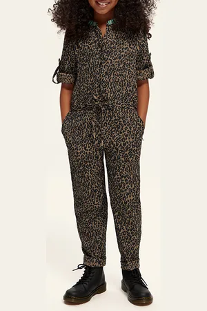 Scotch&Soda Jacquard Collar Embroidery Jumpsuit Creatures Of The Night J