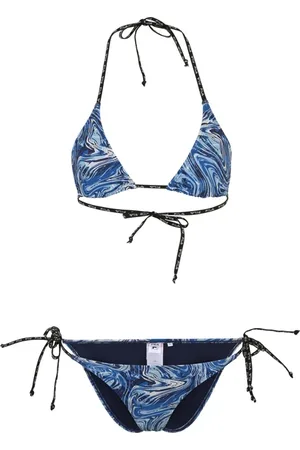 Fila Sibu Aop Triangle Bikini Blue Acrylic Aop