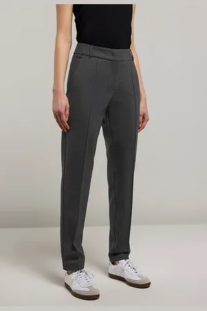 Summum Woman Trousers Punto Milano Greys