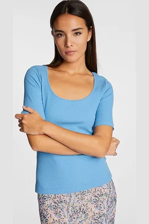 Rich & Royal Organic Rib Shirt French Blue