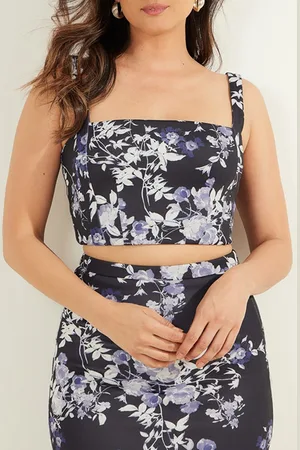 Guess GUESS Leonara Top Petal Pose Indigo