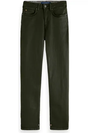 Scotch&Soda High Five Slim Jeans — Coated Colours Military