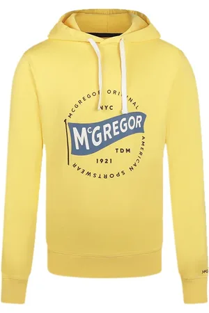 McGregor Hoody With Graphic Light Yellow