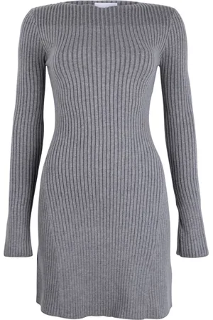 Axel Arigato Selva Rib Dress Grey