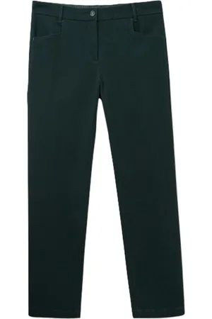White Stuff Sienna Stretch Trousers Dark Green