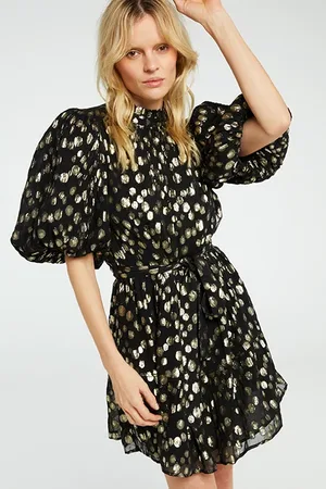 Fabienne Chapot Roxy Dress Black/gold