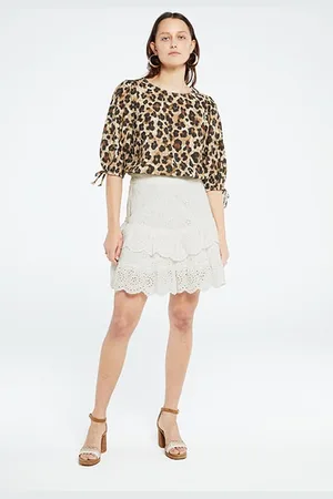 Fabienne Chapot Florence Skirt Cream White