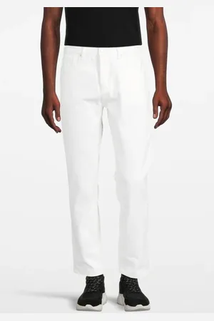 Scotch&Soda The Norm High Rise Straight Jeans — Winter White