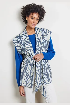 DIDI Sleeveless Vest Diam Print Darkblue With Lush Print