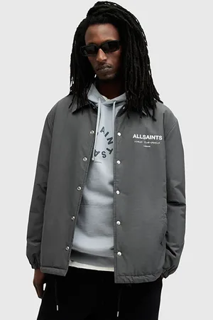 AllSaints Undrgrn Coach Jacket Jackson Blue