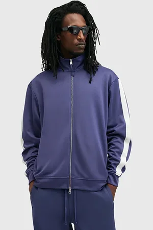 AllSaints Lester Track Jacket Depp Blue