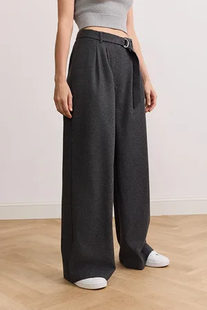 Lune Active Izzy Wide Leg Pants Dark Grey