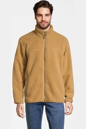 Fila Braunlage Sherpa Fleece Jacket Iced Coffee