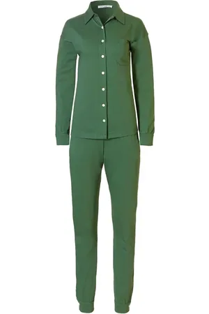 Femilet Nw Set Pyjama Ls Vert Argile