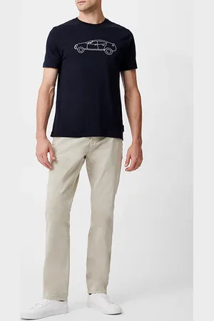 French Connection Sports Car Embroidery Marine