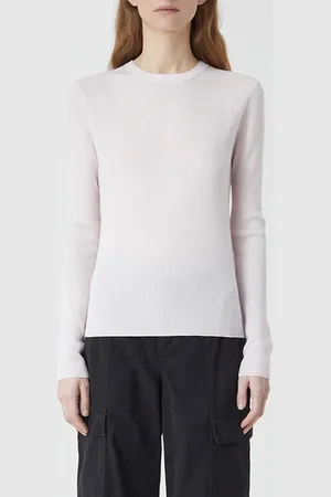 Closed Crew Rib Longsleeve Light Orchid