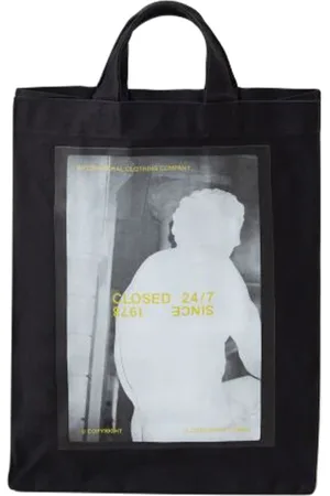 Closed Tote Bag Black