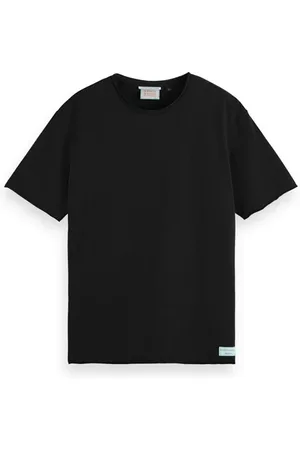 Scotch&Soda Raw Edge T-shirt Black