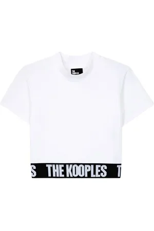 The Kooples Logo Strip Mc T-shirt White