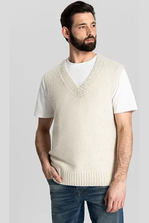 Dstrezzed Ds_hugin Sleeveless Vest Offwhite