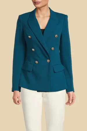 Guess GUESS Shelly Blazer Blue Opal