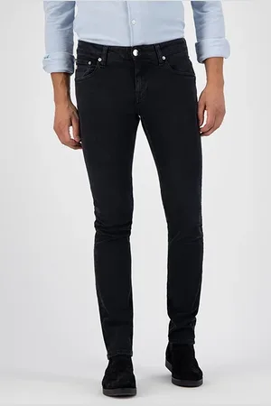 MUD Jeans Slim Lassen - Stone Black