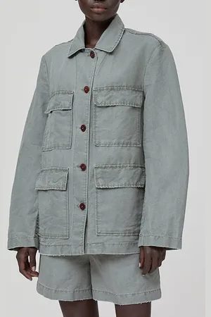 Closed Women Field Jacket Jackets & Coats Dried Basil