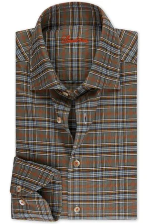 Stenströms Slimline/72, Rc Cuff, Sport Green Check