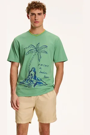 Shiwi Men Mermaid T-shirt Sage Green
