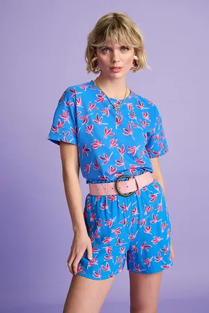 POM Amsterdam Shorts - Fly Away Blue