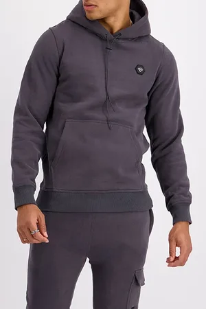 Black Bananas Hex. Hoodie Charcoal