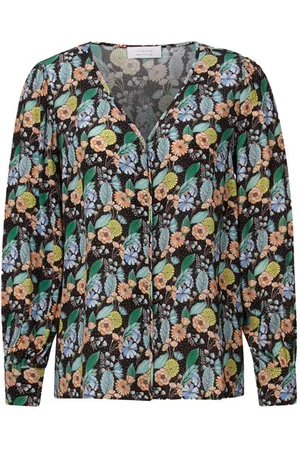 Rich & Royal Blouse Printed Black