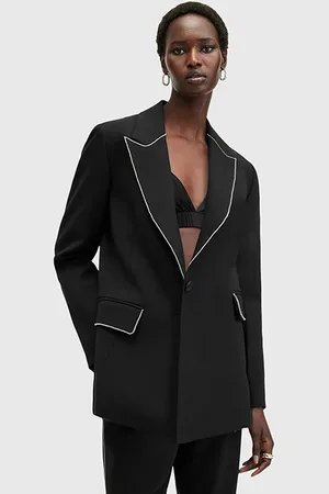 AllSaints Atlas Krys Blazer Black