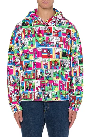 Moschino Comics Hoodie Multicolor
