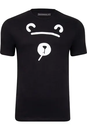 French Connection Smoking Bear Black / White
