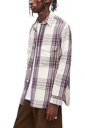 AllSaints Bluefield Ls Shirt Optic White