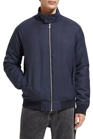 Scotch&Soda Padded Harrington Jacket Night Mini Check