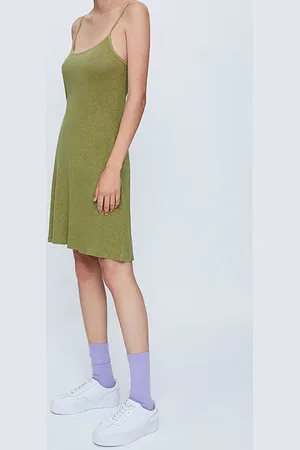 American Vintage Fitted Mini Dress Olivier